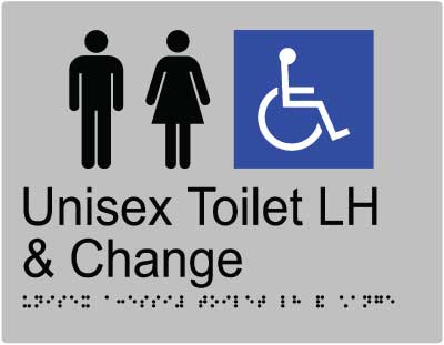 Unisex Accessible Toilet LH and Change Room